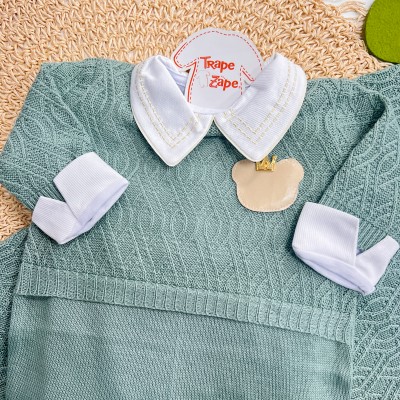 Saída de Maternidade Théo - Verde Saída de Maternidade Théo - Verde